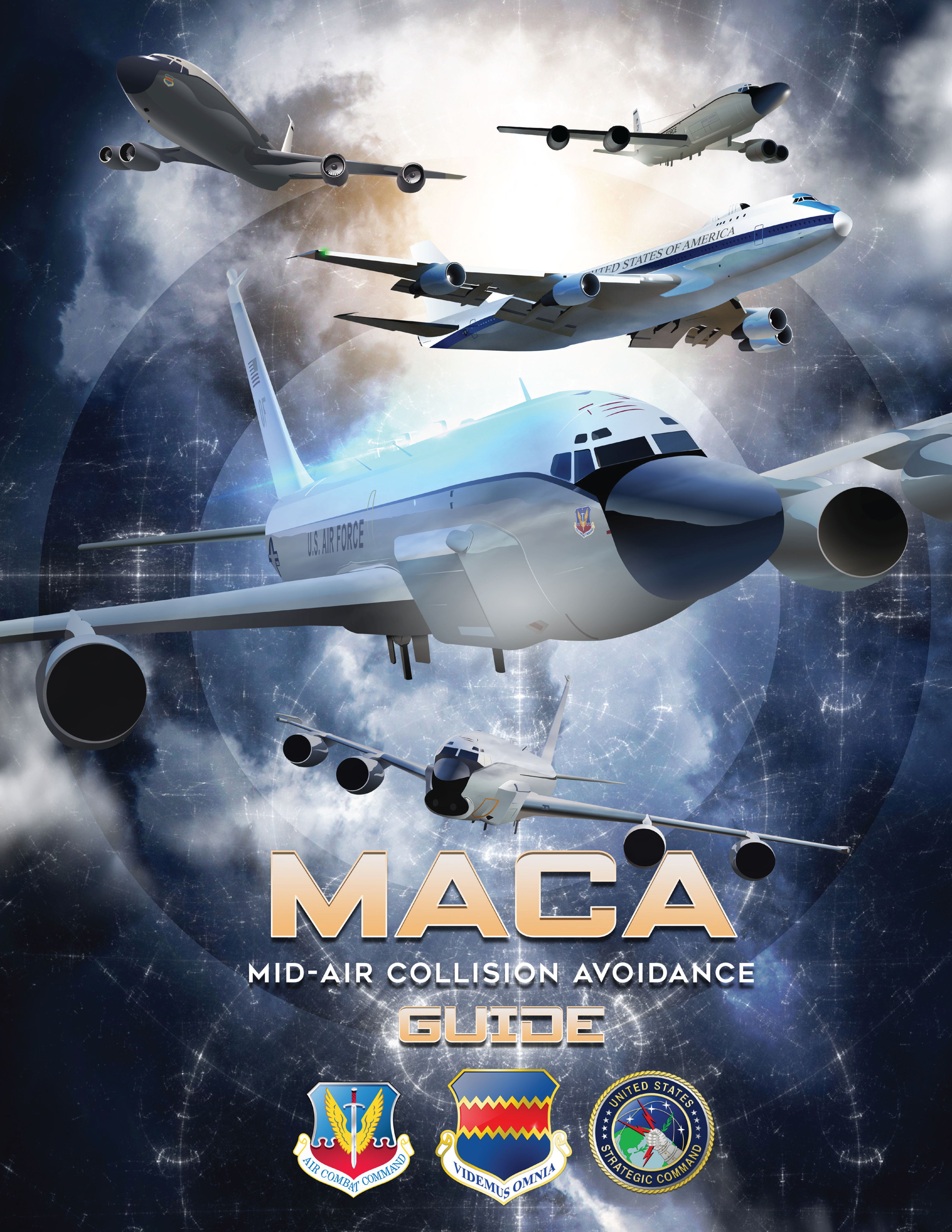 Mid-Air Collision Avoidance Guide pamphlet cover